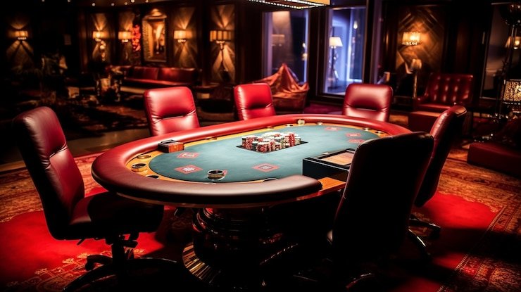 Live dealer at blackjack table